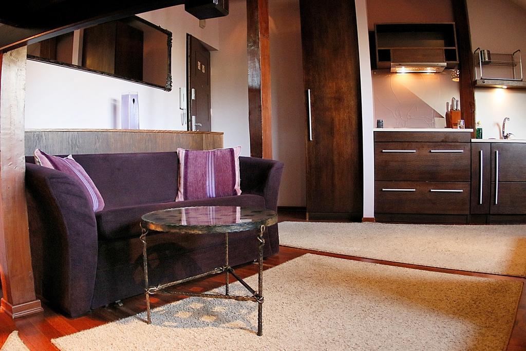 Krakow Jacuzzi Apartment Værelse billede